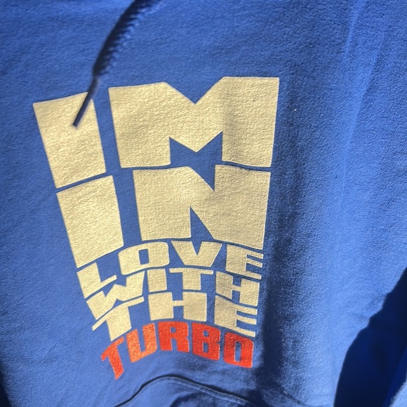 Im in Love with the Turbo Hoodie Sweatshirt Automotive Motorsports Racing Trucks - Picture 3 of 4